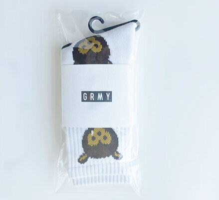 Thick Terry Sports Socks for Men and Women Made with Cotton Spandex Yarn Dyed Jacquard Technology Suitable for Biking Jogging and Active Lifestyle