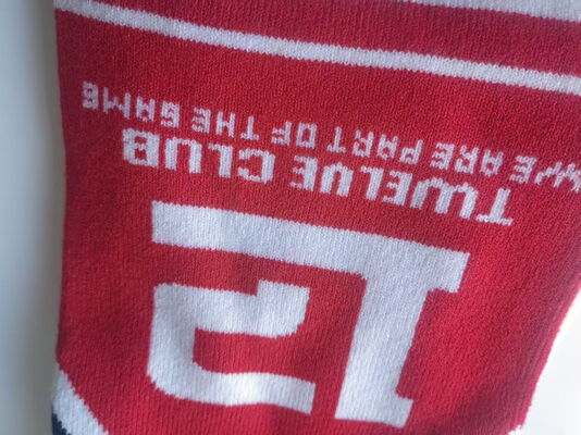 SCARF Letter Jacquard 100 % Acrylic Material Soft Warm and Lightweight Perfect Winter Accessory Individually Packaged in OPP Bag