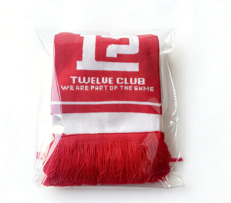 SCARF Letter Jacquard 100 % Acrylic Material Soft Warm and Lightweight Perfect Winter Accessory Individually Packaged in OPP Bag