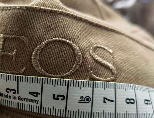 Mens Womens Casual Cotton Hat 280GSM Thick Twill Fabric Frayed Brim Adjustable Cord Stopper Embroidered Logo Circular Size