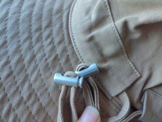 Mens Womens Casual Cotton Hat 280GSM Thick Twill Fabric Frayed Brim Adjustable Cord Stopper Embroidered Logo Circular Size