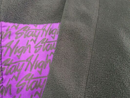 Mens sweatshirt knitted jacket thick warm polyester polar fleece fabric casual solid color design with zipper closure for winter