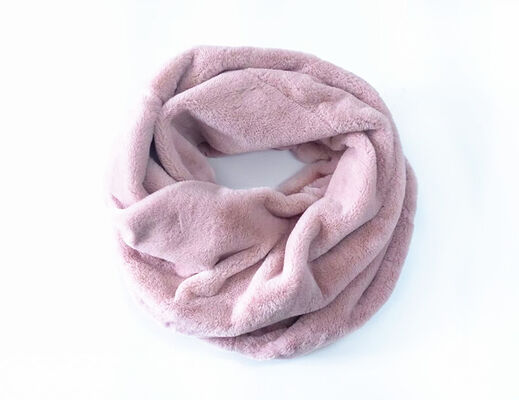 SCARF plush scarf made of 100 polyester thick material suitable for women customizable color and logo OEM ODM available