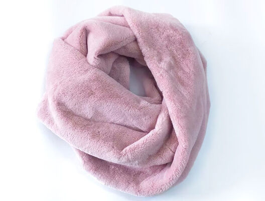 SCARF plush scarf made of 100 polyester thick material suitable for women customizable color and logo OEM ODM available