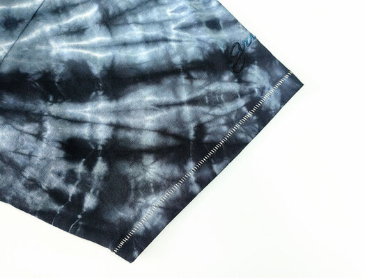 Mens t shirt 100 percent cotton single jersey 210gsm fabric weight loose fitting short sleeve tiedye color casual daily wear