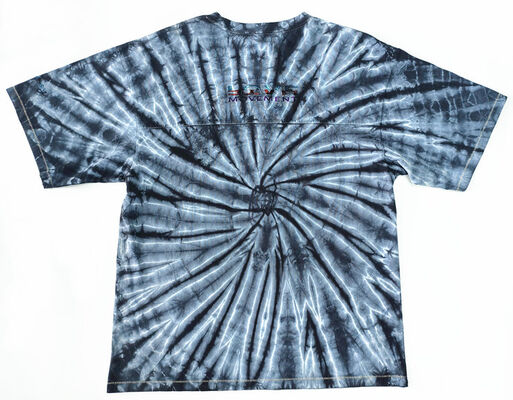 Mens t shirt 100 percent cotton single jersey 210gsm fabric weight loose fitting short sleeve tiedye color casual daily wear