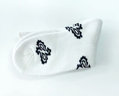 Cotton Spandex Sports Socks Thick Sweat Absorbent Socks for Men and Women Suitable for Biking Jogging and Casual Sports