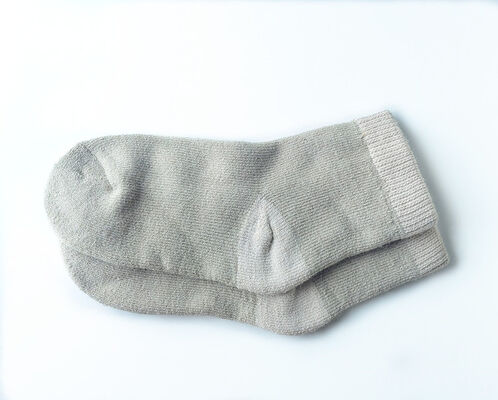 Mens womens warm thick knitted wool sports socks designed for winter season daily life casual wear and biking activities