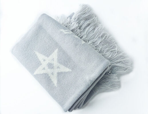 SCARF acrylic jacquard pattern scarf with thick winter fabric designed for men and women available in customizable colors
