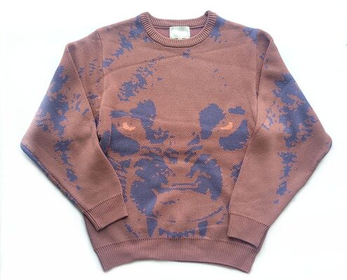Mens Sweater Thick Cotton Jacquard Pullover Multicolor Embroidered Sleeve Casual Fit Suitable For Daily Life