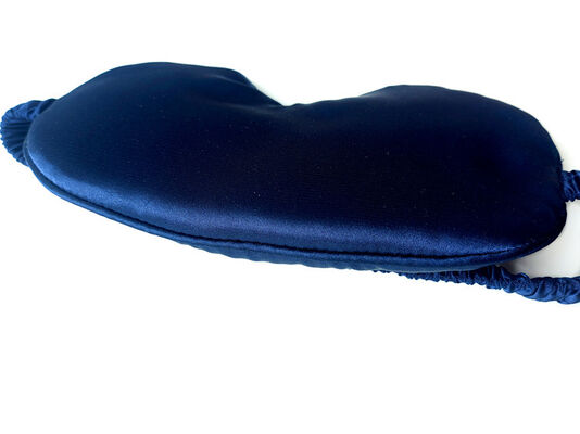 High density faux silk fabric EYEMASK with soft filling ideal for mens and womens comfortable sleeping and travel needs