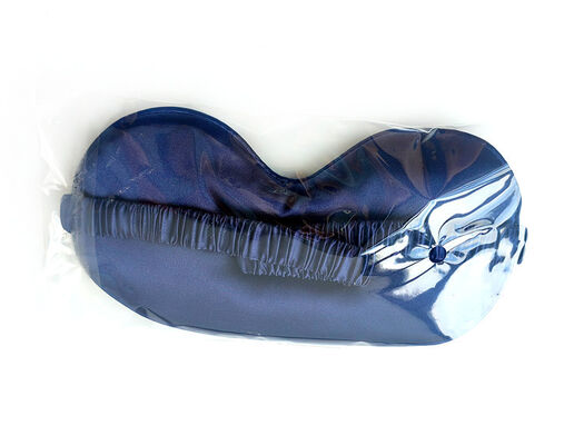 High density faux silk fabric EYEMASK with soft filling ideal for mens and womens comfortable sleeping and travel needs