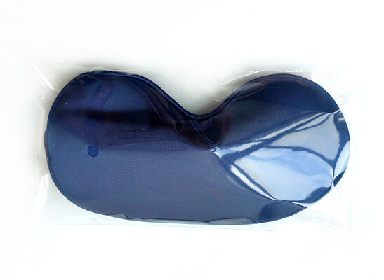 High density faux silk fabric EYEMASK with soft filling ideal for mens and womens comfortable sleeping and travel needs
