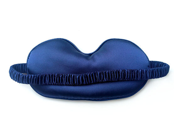 High density faux silk fabric EYEMASK with soft filling ideal for mens and womens comfortable sleeping and travel needs