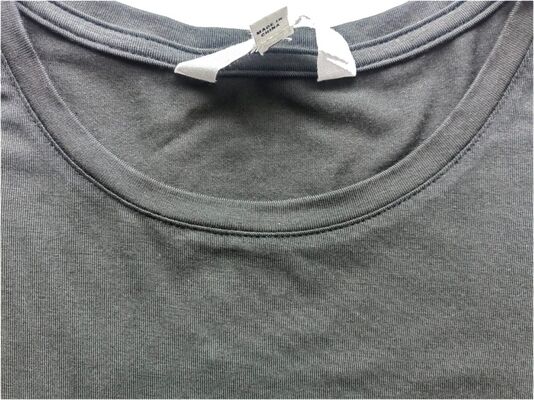 Womens top blank tee with no logo made from soft breathable viscose rayon blend fabric suitable for daily life fitting comfortable wear