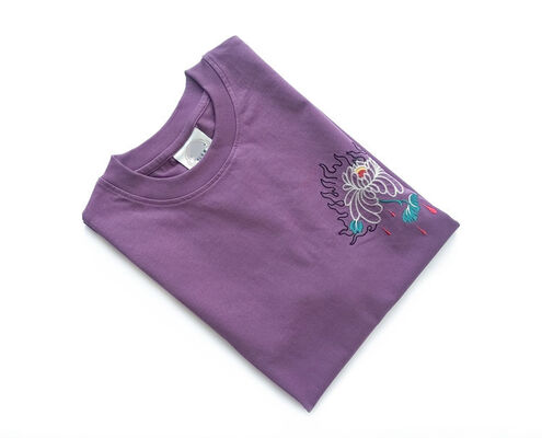 Mens t shirt short sleeve fitting style made with 100 percent cotton heavy jersey fabric weight 280gsm solid color