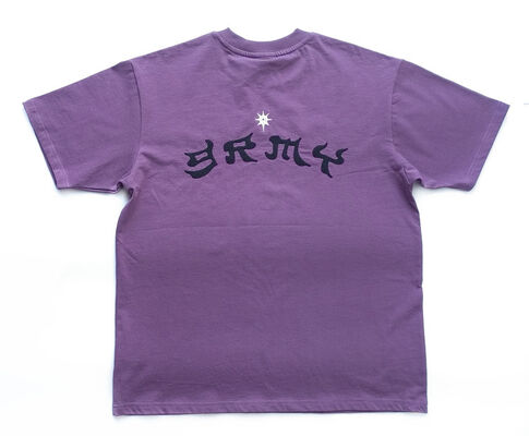 Mens t shirt short sleeve fitting style made with 100 percent cotton heavy jersey fabric weight 280gsm solid color