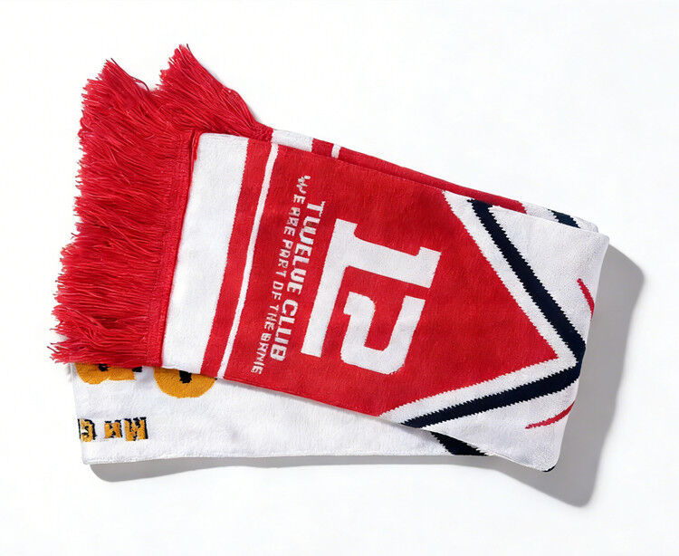 SCARF Letter Jacquard 100 % Acrylic Material Soft Warm and Lightweight Perfect Winter Accessory Individually Packaged in OPP Bag