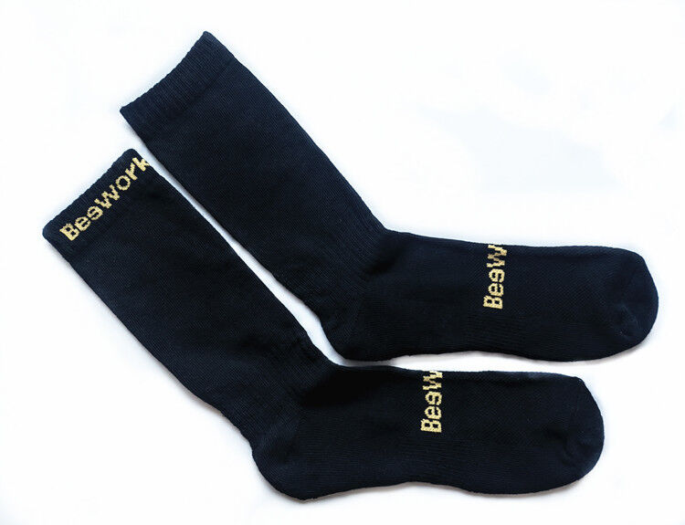 Sports Socks Featuring Quickdry Jacquard Technology and Thick Terry Inside for Mens Daily Life and Athletic